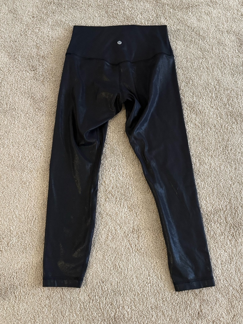 Lululemon Align High-Rise Pant Legging 25” Shine Radiate Foil Print Black
Size 8 - Picture 5 of 6